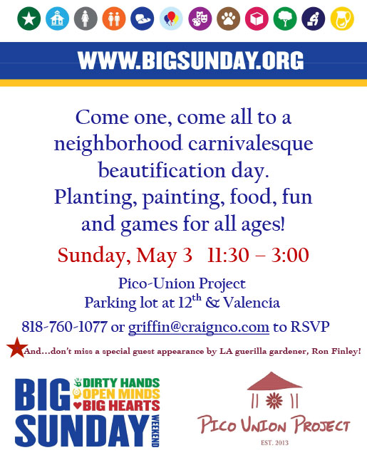 Big Sunday at the Pico Union